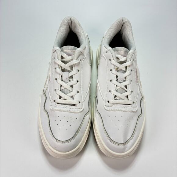 Reebok Club C 85 White Leather Classic Low Top Platform Sneakers Women's Size 8 - Picture 3 of 11
